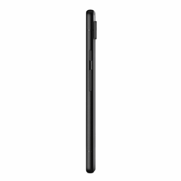 degoogled pixel 6a charcoal edge view