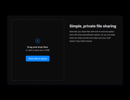 [noiz] – send | secure file sharing